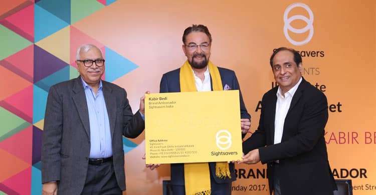 Kabir Bedi named brand ambassador for Sightsavers