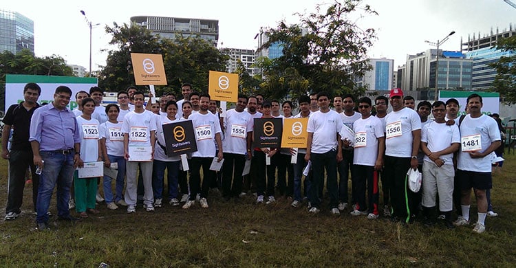 Walk or run for Sightsavers to promote eye health