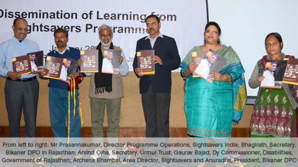 image of Sightsavers Project Drishti: Book release and video launch