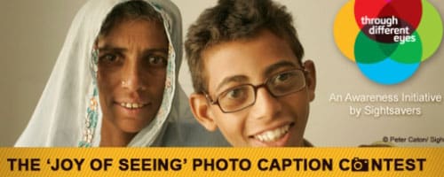 Sightsavers photo contest on facebook